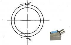  超声波探头选用-环形锻件横波斜入射探伤（CB/T 3907一1999）